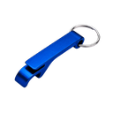 llaveros, aluminio, azul, 10*64*2mm centimetros, tipo garra