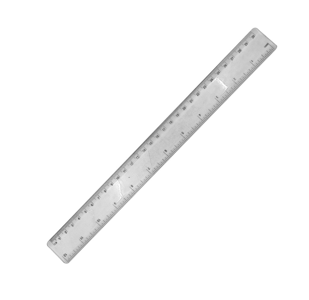 regla, plástico, transparente, 30 centimetros, flexible,