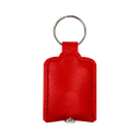 llaveros, cuero, rojo, 4.2*8.6 centimetros, con linterna,