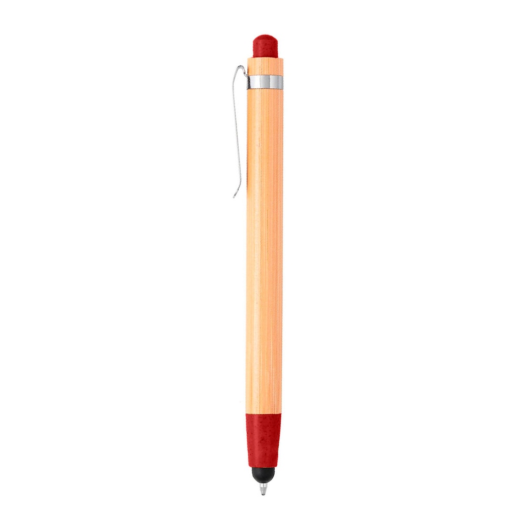 lapiceros, fibra de trigo, rojo, herb , de bambu