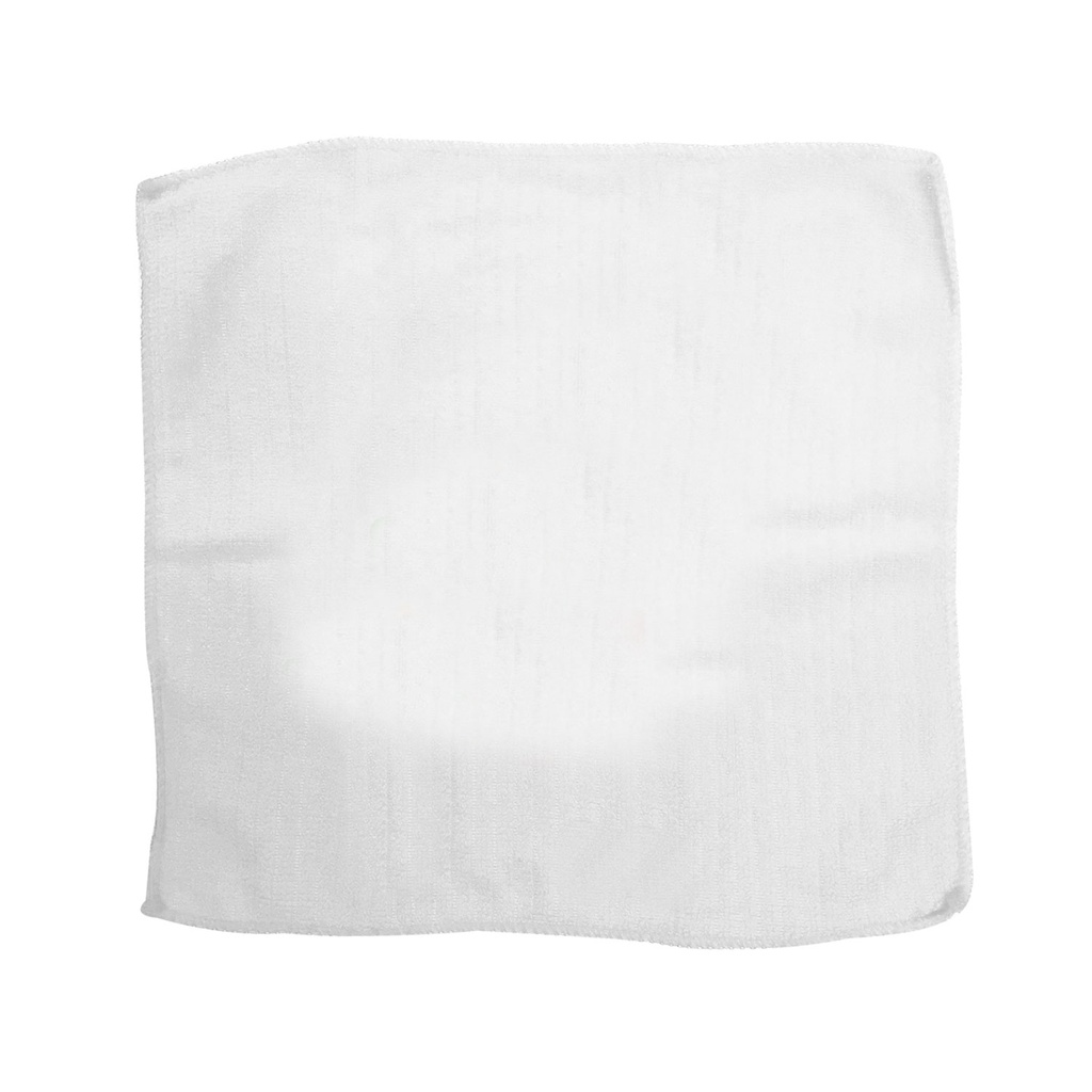 toalla, microfibra, blanco, 30*30 centimetros,