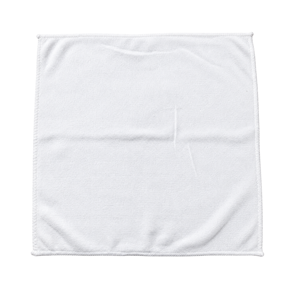 toalla, microfibra, blanco, 30*30 centimetros,