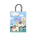 bolsa, papel, nd, 22*10*30 centimetros, llamas