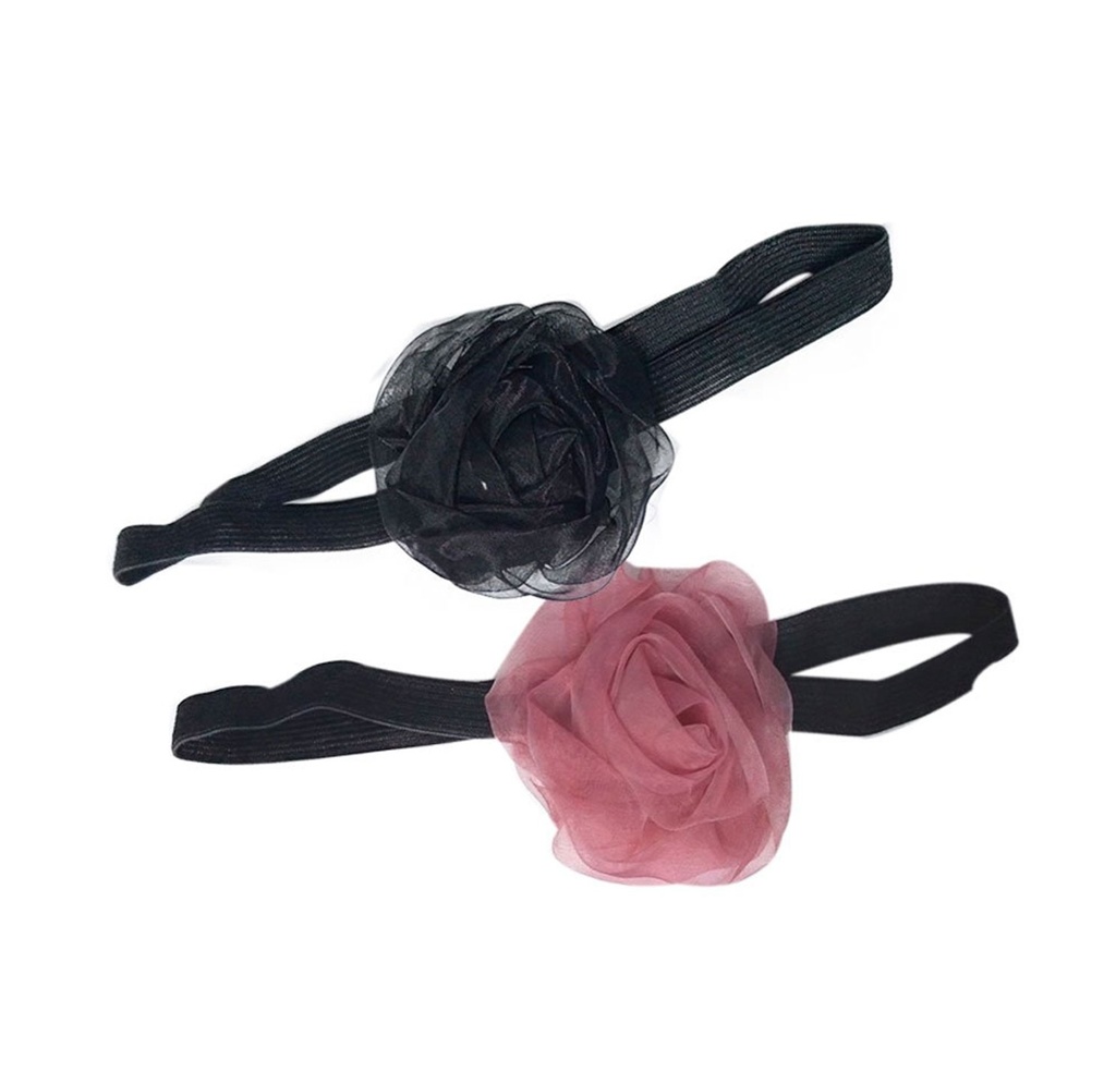 cinta para pelo rosa