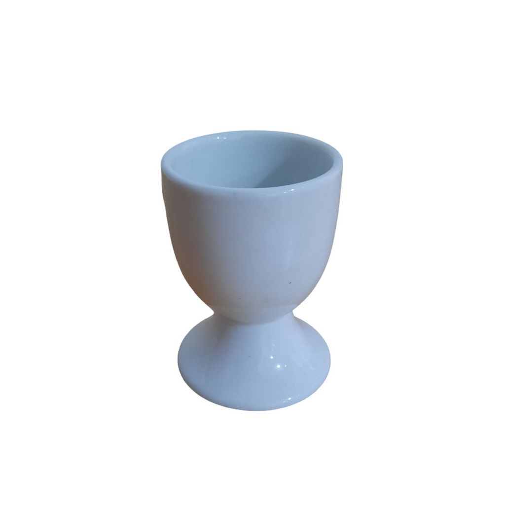 copa, cerámica, blanco, 2 pulgadas,
