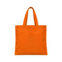 bolsa, tela ecológica, anaranjado, plana 80 g , 40*35 cm