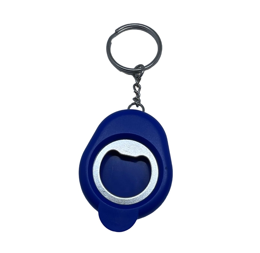 destapador, nd, azul,  nd, llavero de doble función de botella