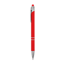 lapiceros, metal, rojo, 14.5 cm, Lyra con recubierta de caucho  y touch