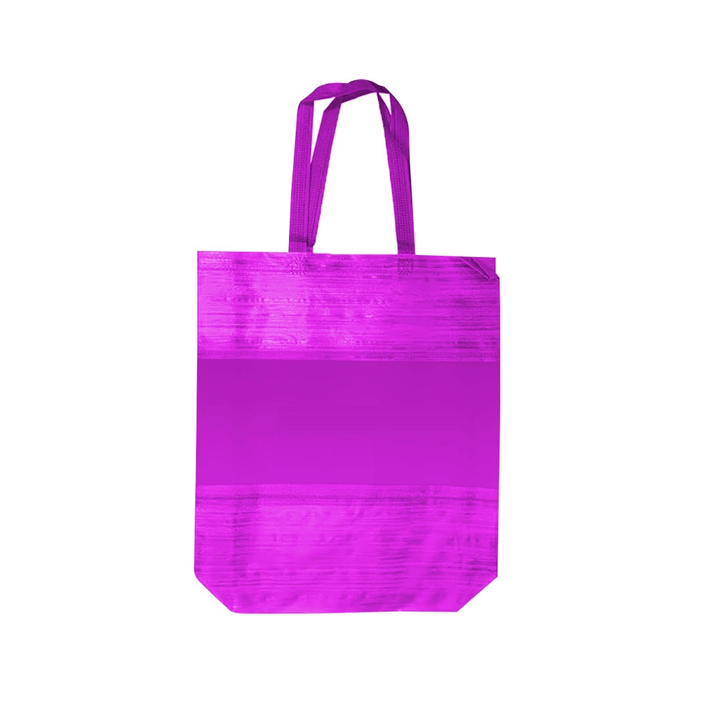 bolsa, tela ecológica, fucsia, 42*10*38 centimetros, con diseño