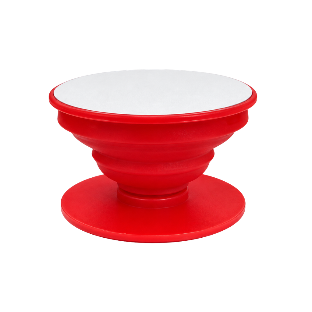 sujetador para telefono, plástico, rojo, 4 cm de diametro , para sublimar