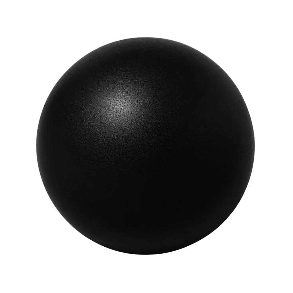 pelotas, poliuretano, negro, 6.3 centimetros, antiestres,