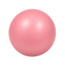 antiestres, poliuretano, rosado, 6.3 cm , forma de pelota