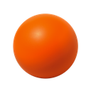pelotas, poliuretano, anaranjado, 6.3 centimetros, antiestres,