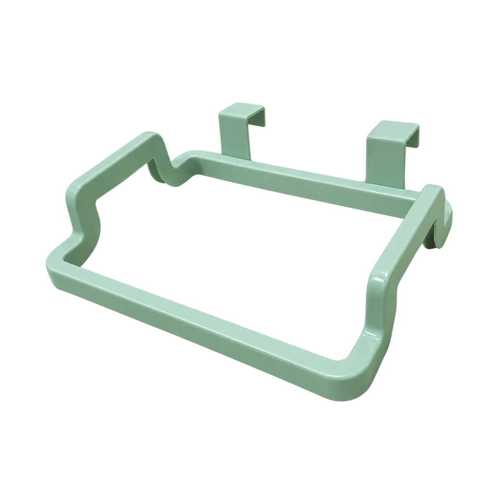 colgador de bolsas, plástico, verde, 18.5*14*4.5 centimetros, verde menta
