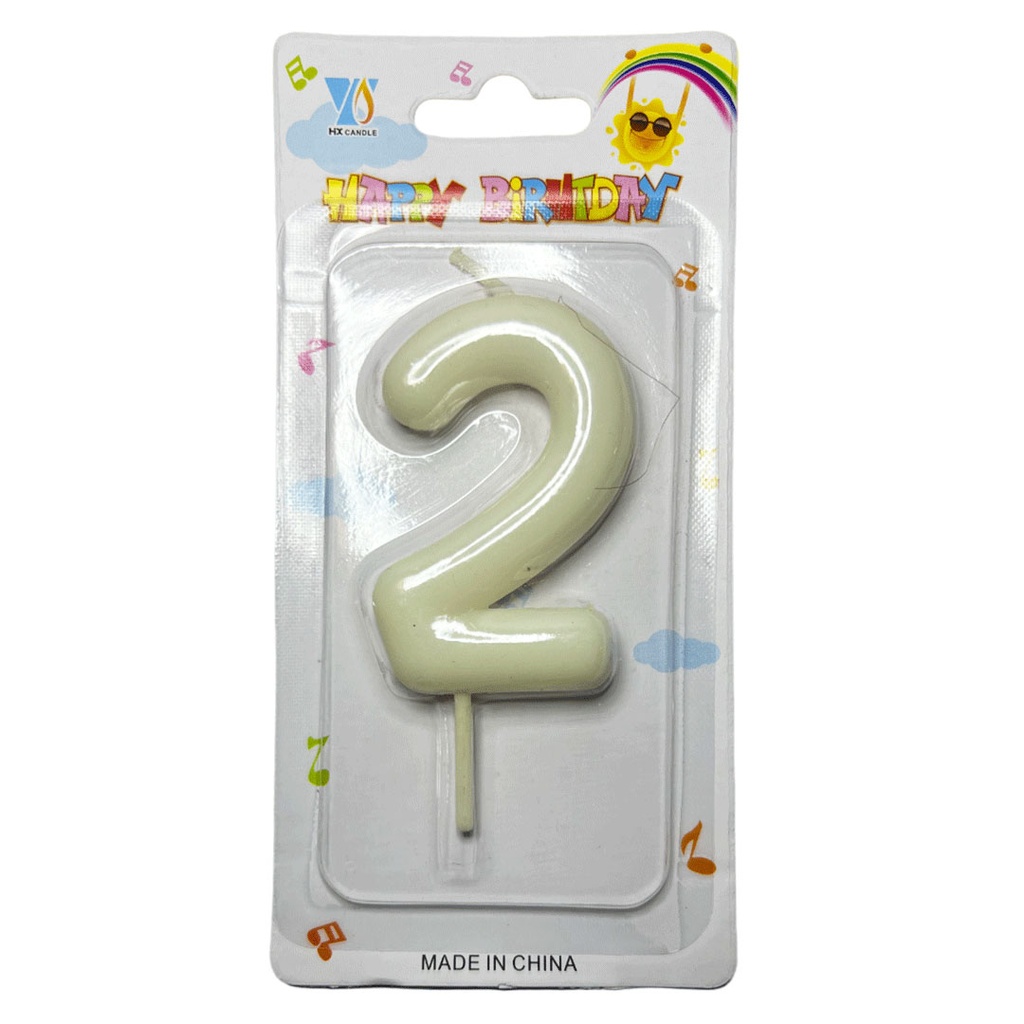 vela no. 2 neon 6.8*14cm