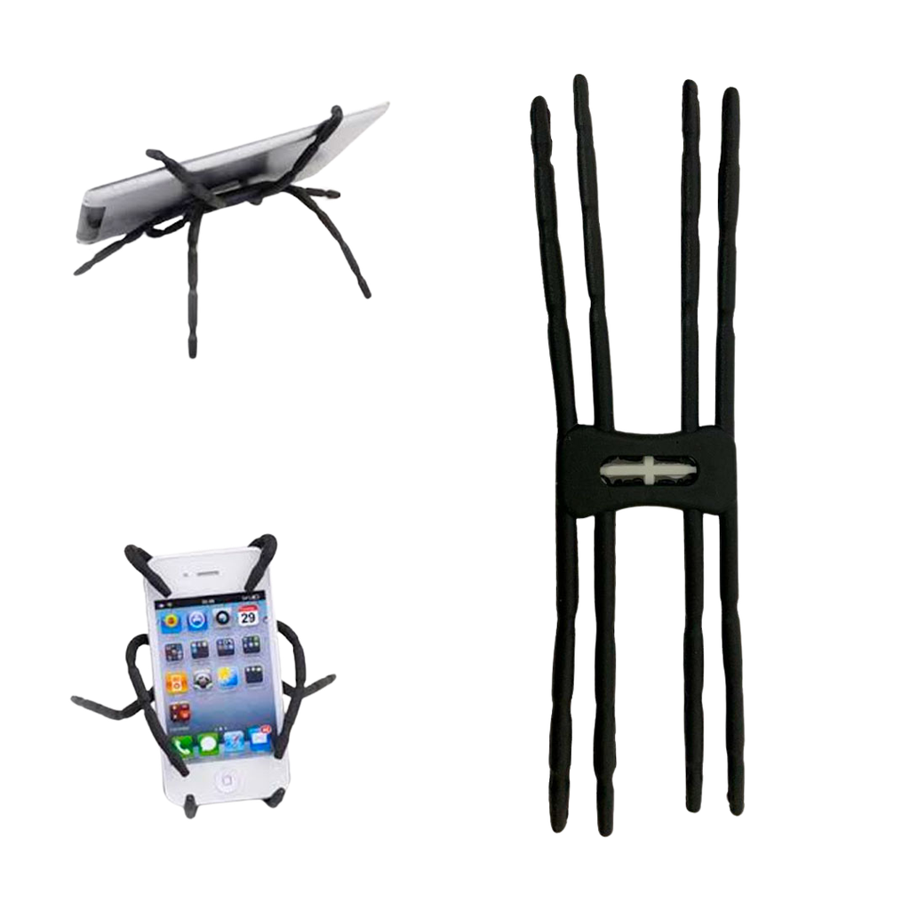 posa celular, plástico, negro, 18.5*5 centimetros, adaptable