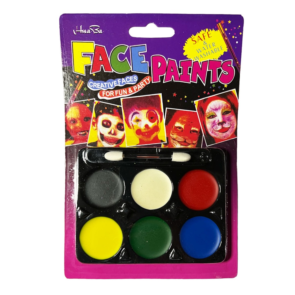 pinta caritas en blister 12.7*19cm