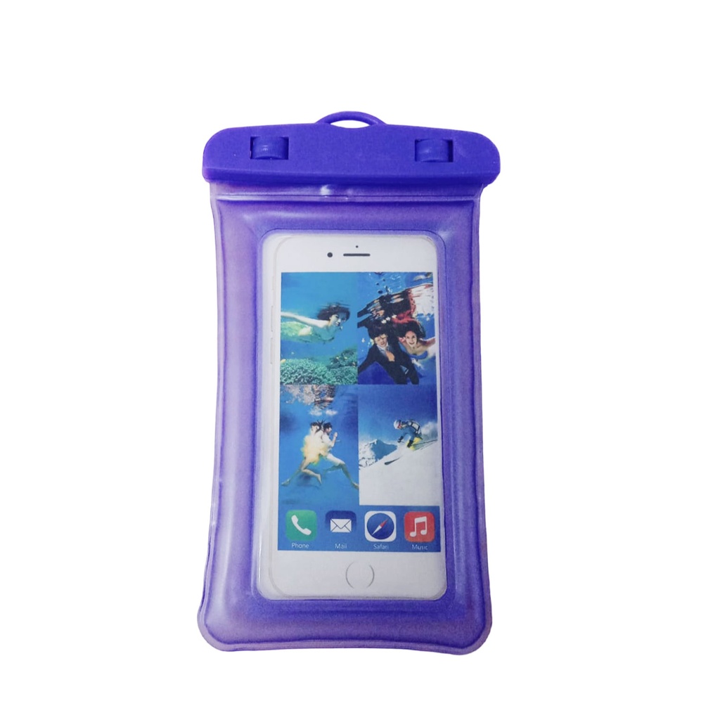 porta documentos, plástico, morado, 11.5*23 centimetros, a prueba de agua