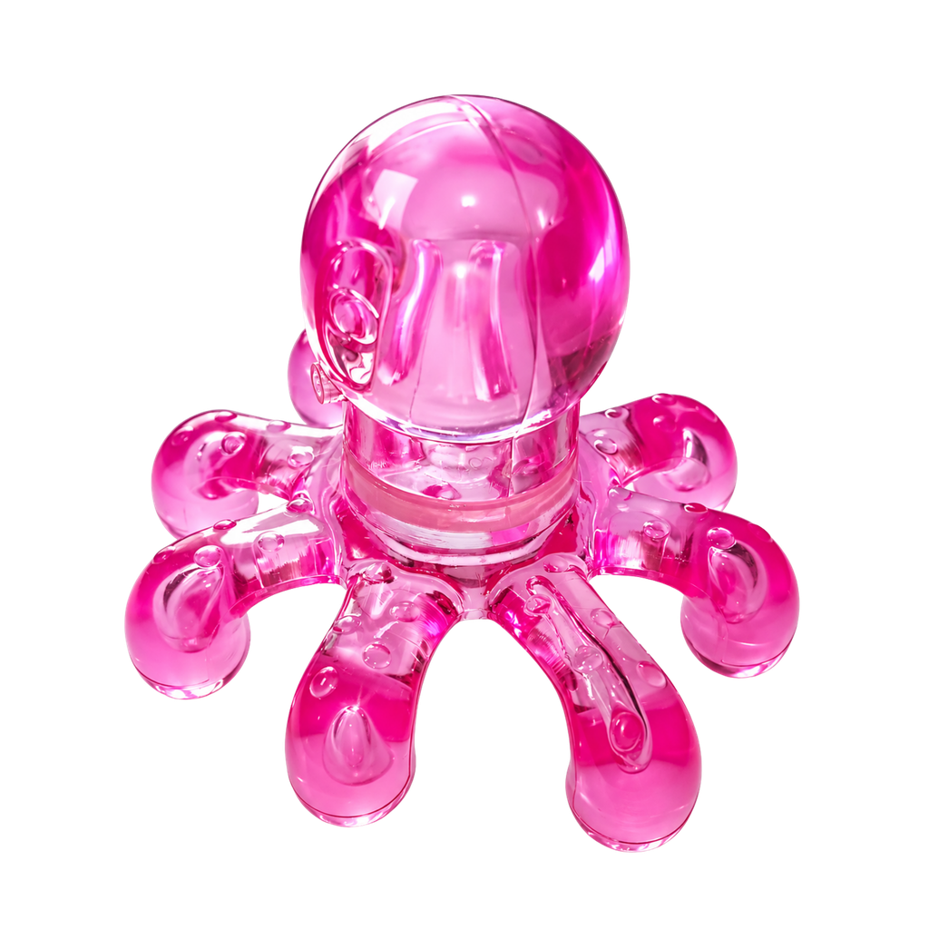 masajeador pulpo rosado 7.5*11cm