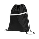 bolsa runner, poliéster, negro, 34*42 centimetros, impermeable