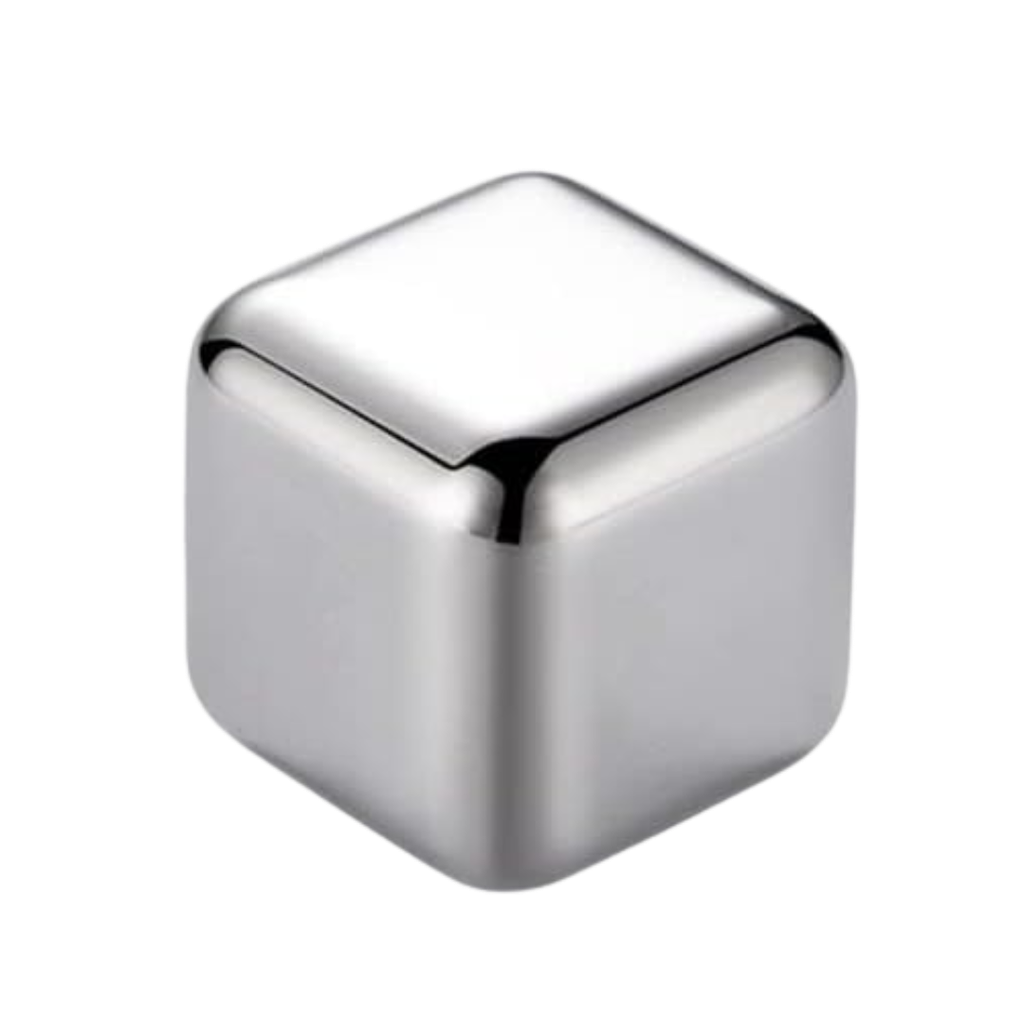 Cubo para enfriar bebidas, acero inoxidable, plateado, 2.7 centimetros,