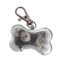 luz led, , transparente, 4.7*3 centimetros, para collar forma de huesito