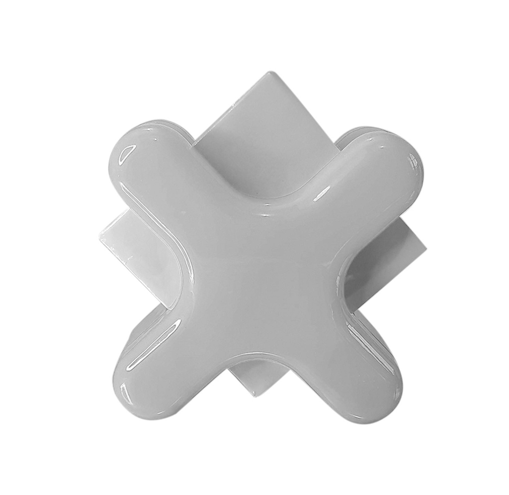 porta memo, plástico, blanco,  nd, en forma de x