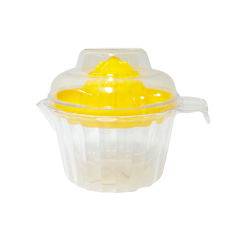 exprimidor, plástico, surtido, 10.7*10 centimetros, con base