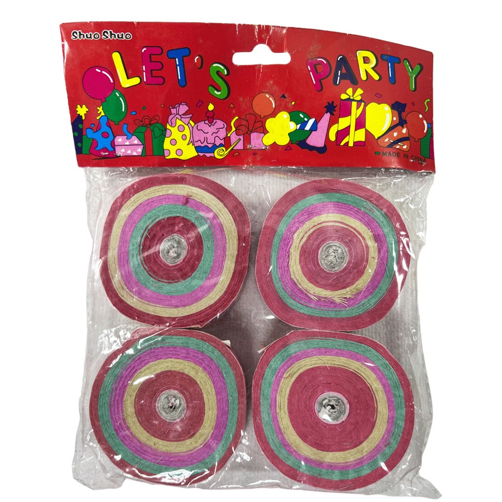 serpentina de colores