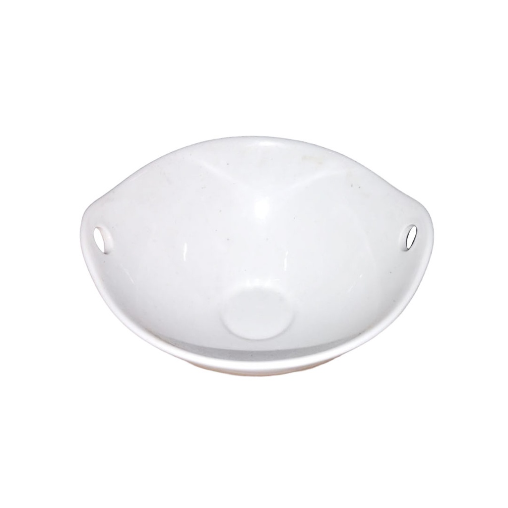 tazon, cerámica, blanco, 7.75 pulgadas,