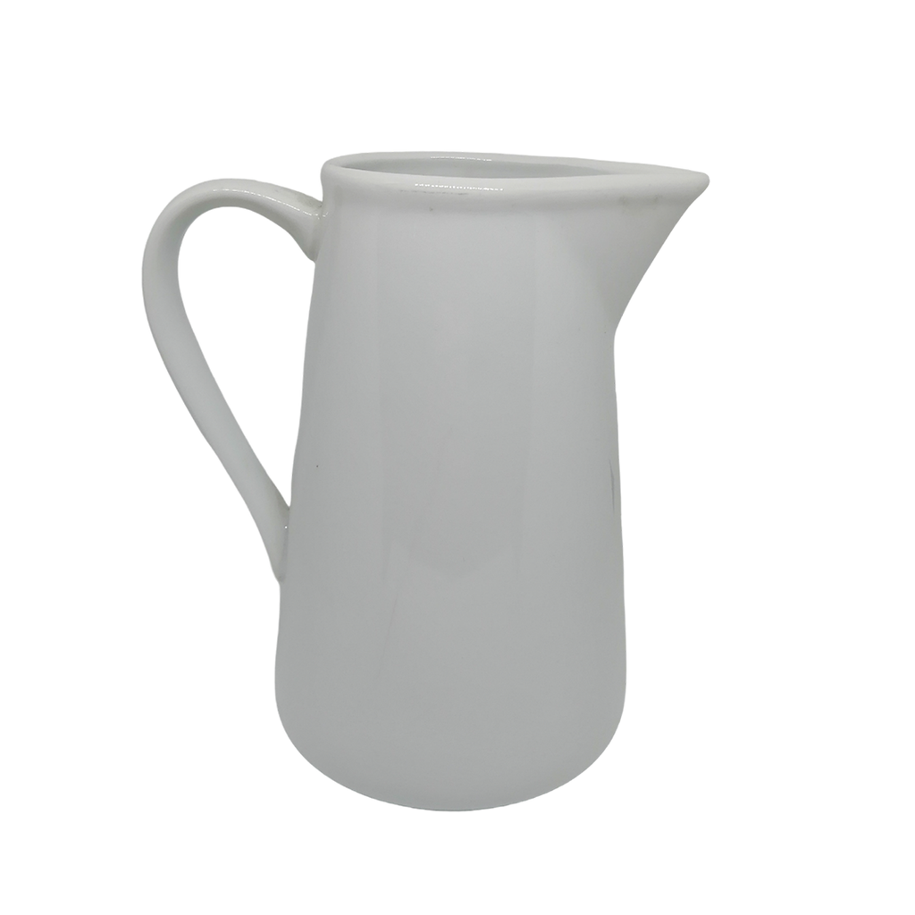 lechero, cerámica, blanco, 560 centímetro cúbico,