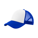 gorra, , azul reflex, para sublimar , malla cierre plastico