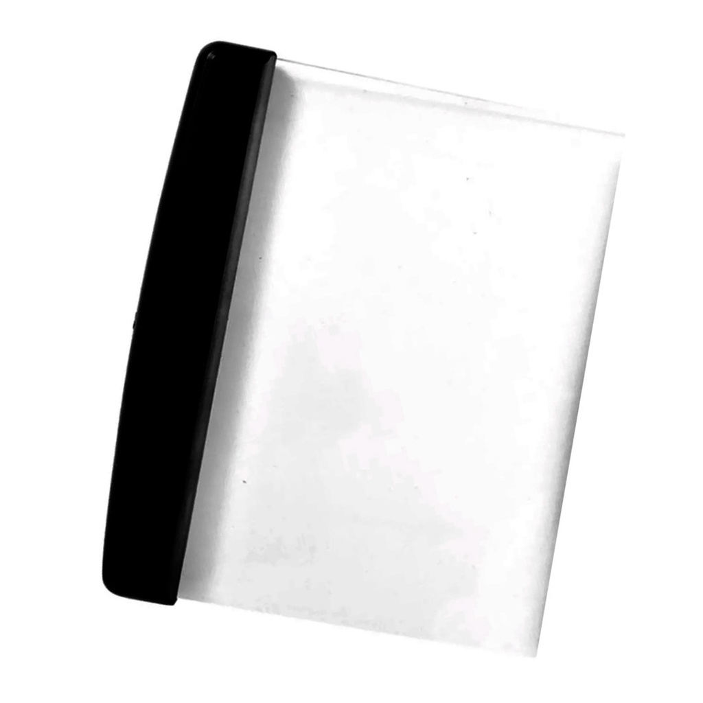 linterna, plástico, negro, 14.8*17.6*1.5 centimetros, para libro