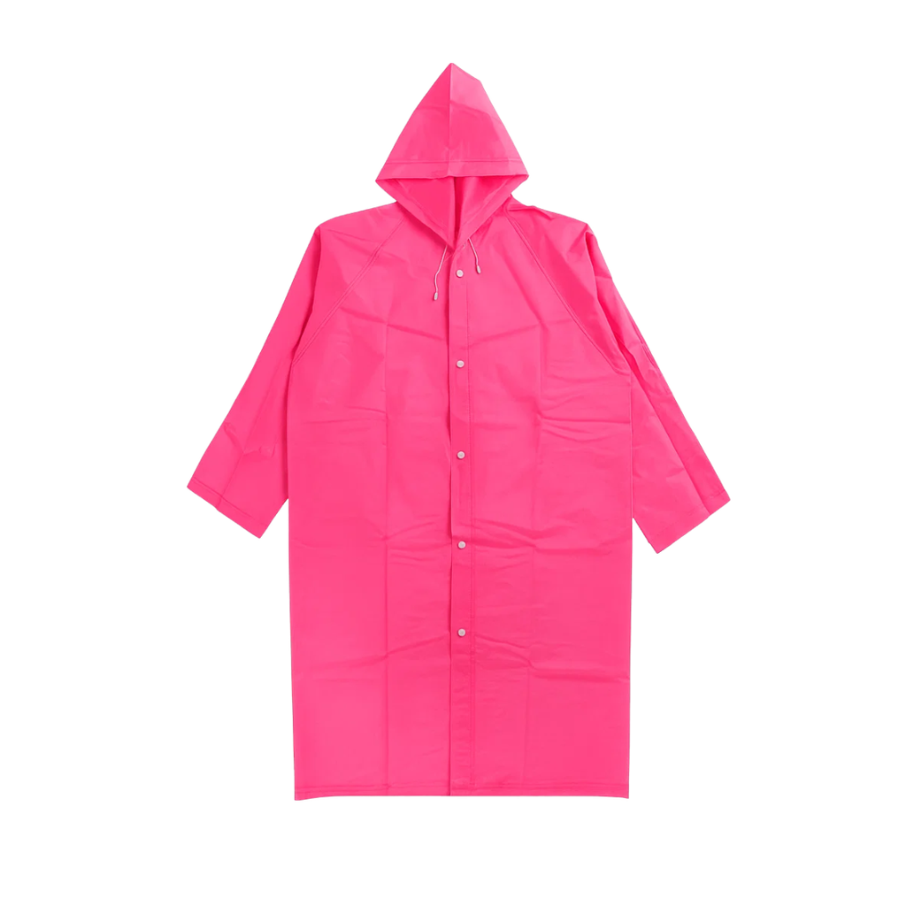 capas, pvc, rosado, 110 centimetros,