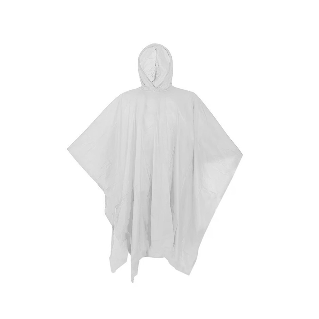 capas, pvc, blanco, 50*80 pulgadas, tipo poncho