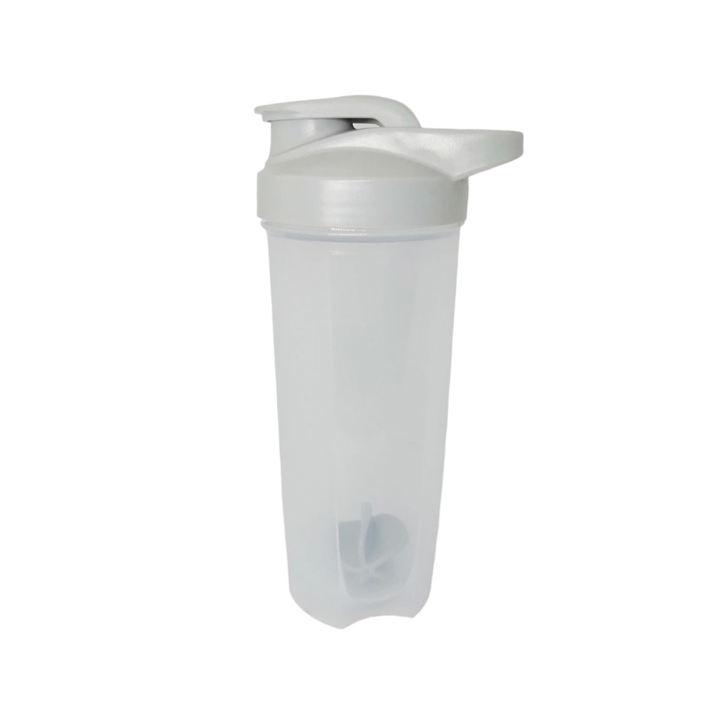 shaker cane, plástico, , translucido tapa , gris 700 ml 11*7.3*23