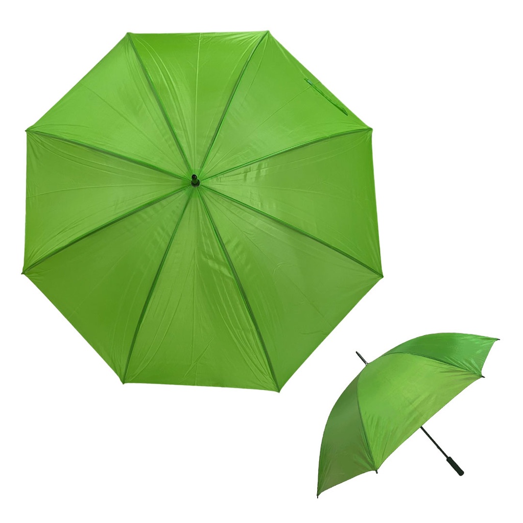 sombrillas, poliester, verde limón, 129*152 centimetros, liso