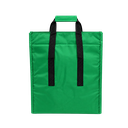 bolsa, oxford, verde, 17*13*9.5 pulgadas, termica pvc con cierre velcro