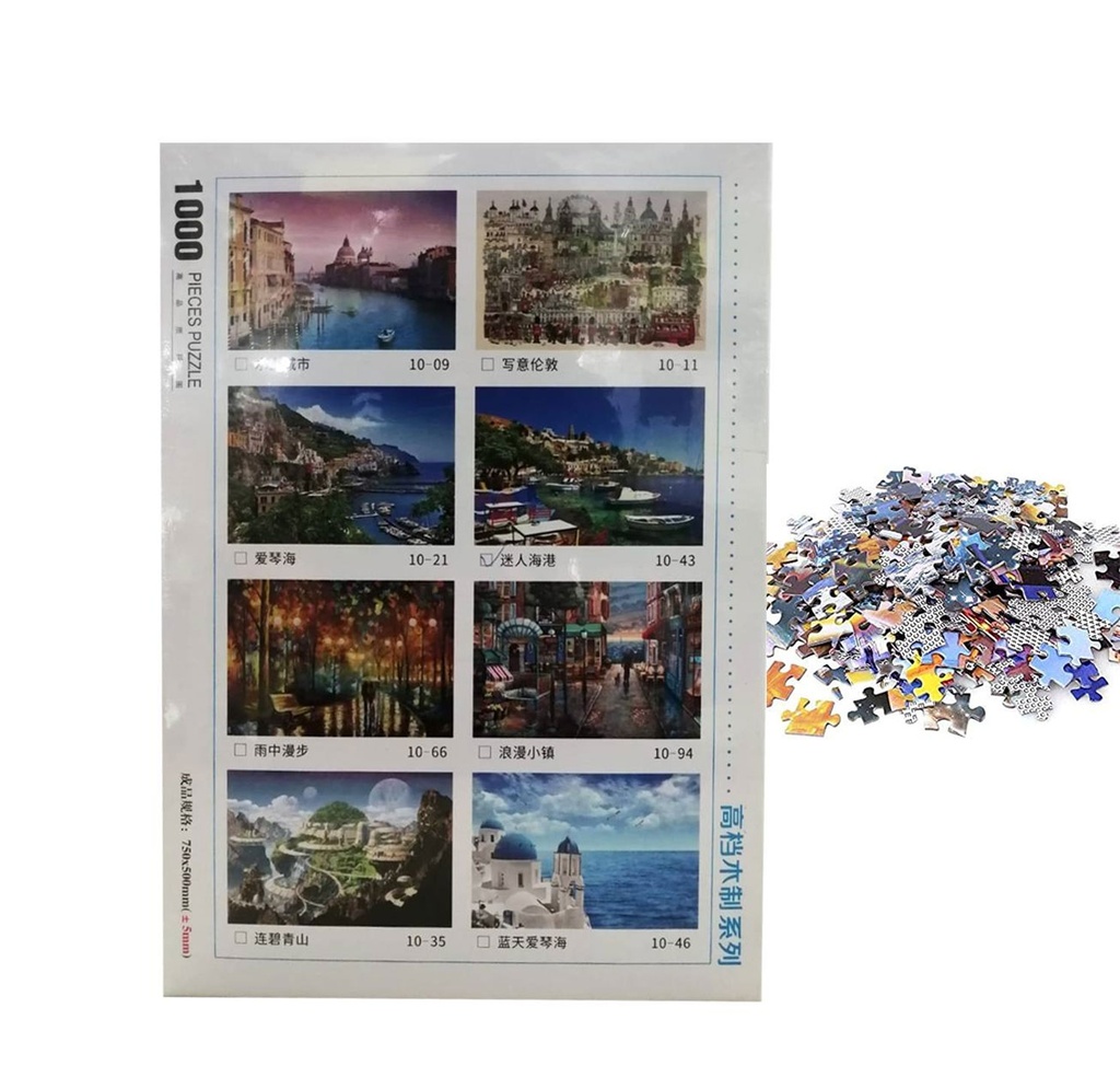 rompecabezas, madera, nd,  nd, 1,000 piezas