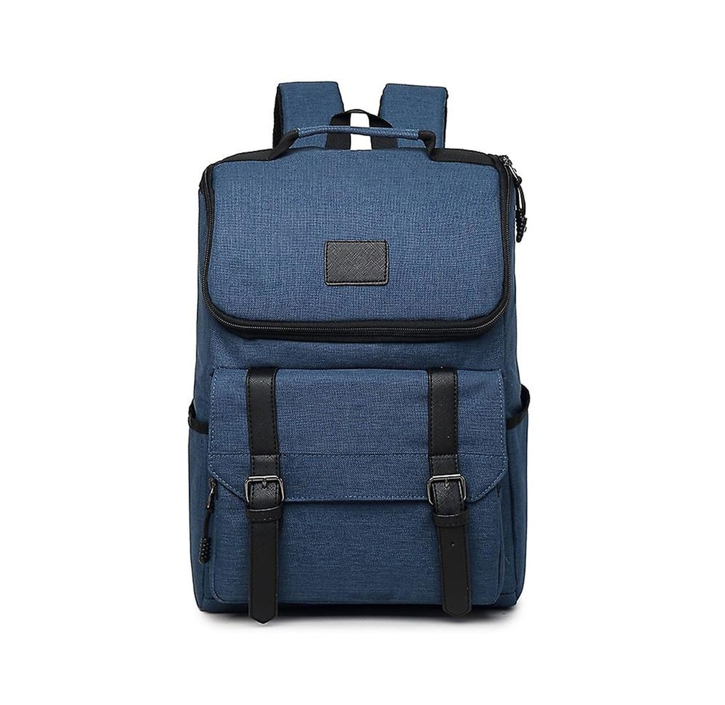 mochila strong, oxford, azul, 13*43*30 centimetros,
