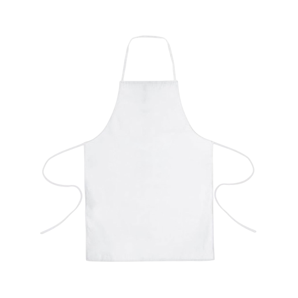 Gabacha, Poliester, Blanco, 60*73 Centimetros, Para Cocina 