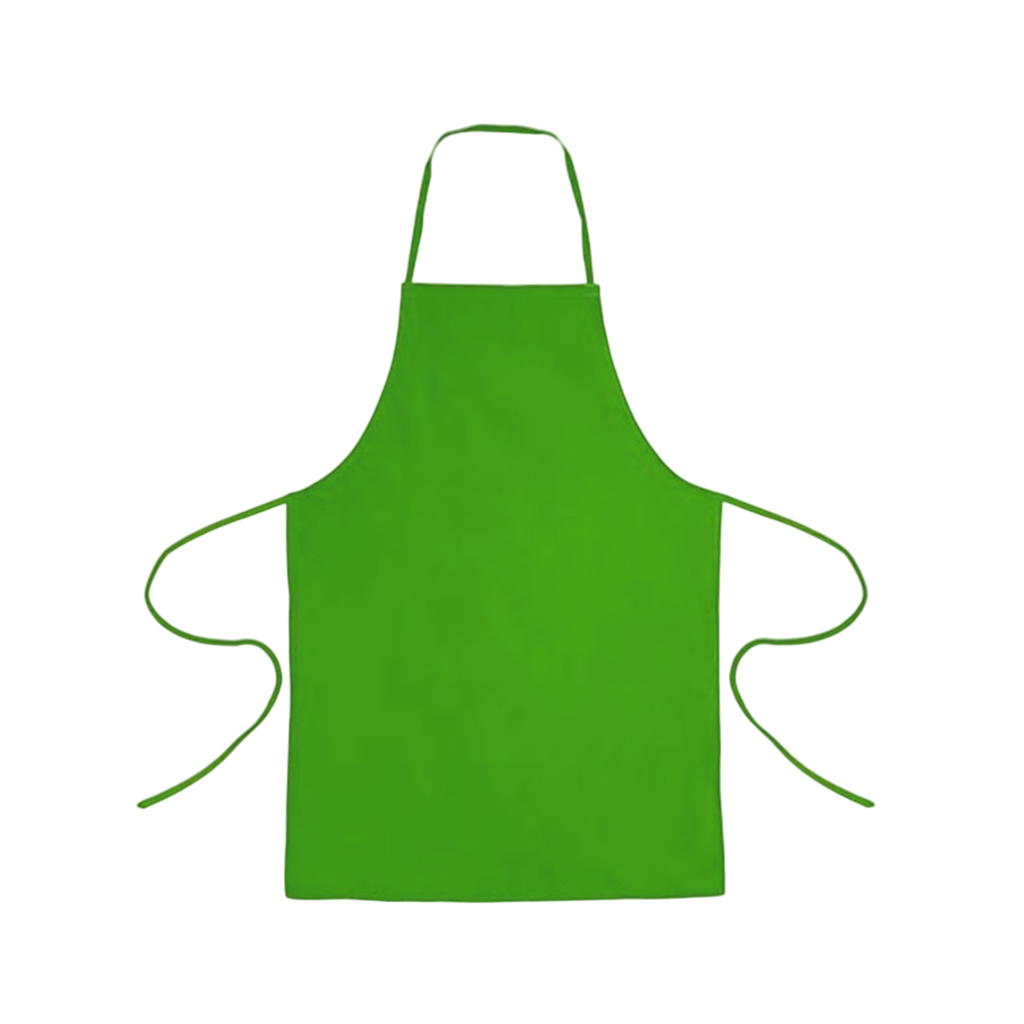 Gabacha, Poliester, Verde, 60*73 Centimetros, Para Cocina  