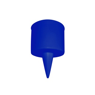 Posa Vasos, Plástico, Azul,  Nd, Para Poner En La Arena