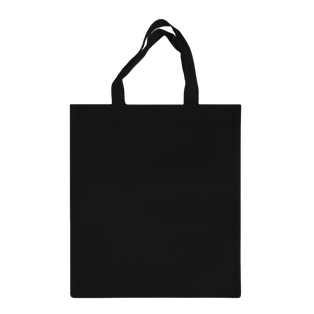 Bolsa, Tela Ecológica, Negro,  Nd, Con Fuelle