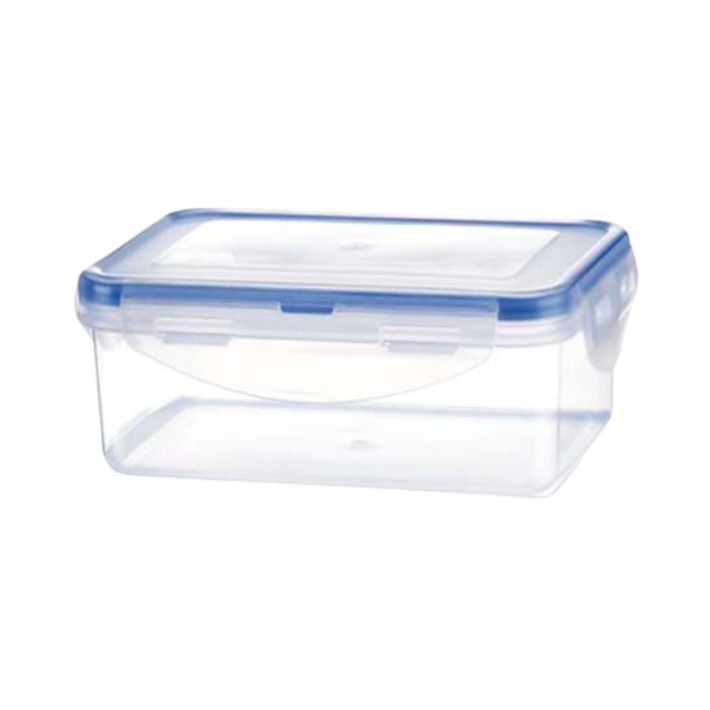 [H552081] Hermetico, Plástico, Azul, 1000 Ml Sello De , Color Transparente