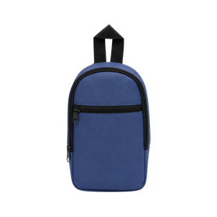 Mochila, PU, Azul Oscuro, 28*17*7 Centimetros, Cruzada Favel