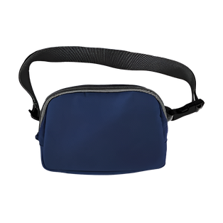 Cangurera, Oxford, Azul Oscuro, 20*14*5 Centimetros, Tall