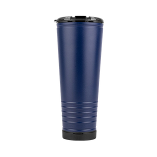 Vaso, Acero Inoxidable, Azul Oscuro, 25*10 Centimetros, Aullador