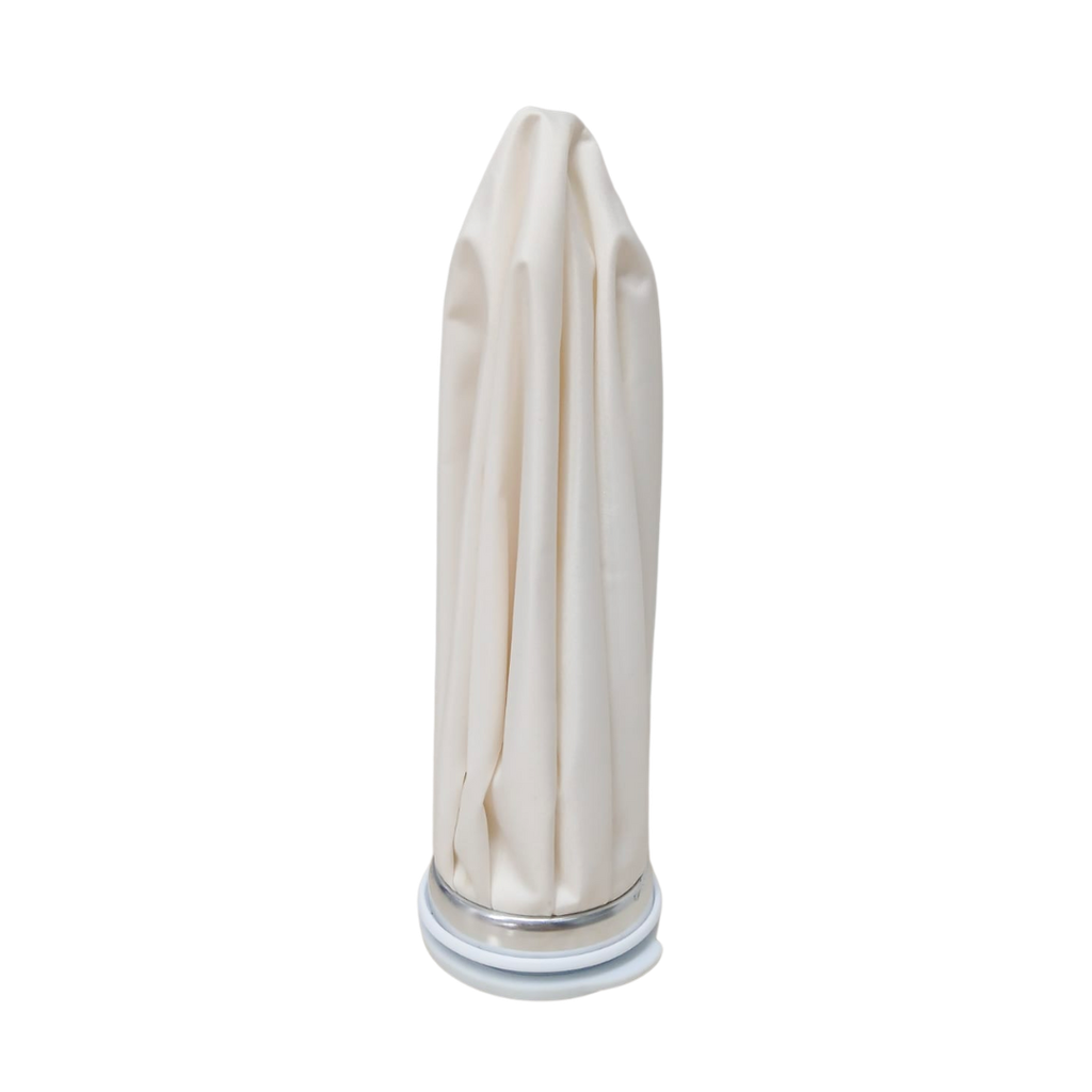 [B664029] Compresa, Poliester, Blanco, 9" , Zurrón Para Frío Y Caliente
