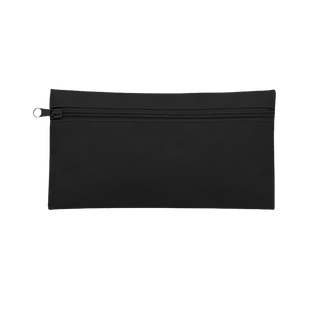 Estuches, Oxford, Negro, 22*12 Centimetros, Con Zipper Lateral